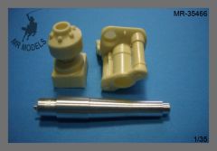 MR-35466  gun barrel 155mm M126 for M109 US Army Vietnam   (ITALERI)