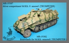 MR-35387 Fahrerraum Update für Sd.Kfz. 8 (TRUMPETER)