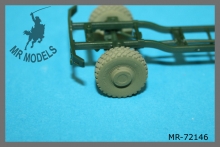 MR-72146  wheel set ATF Dingo 2 Bundeswehr with MICHELIN tires  (REVELL)