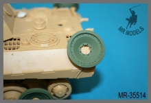 MR-35514 Panther D roadwheels Type B (set with 10 wheels)       (TAMIYA)