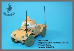 MR-35498  upgrade and gun barrel AMD 35 Panhard 178  French Army    (ICM)