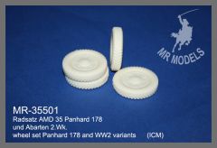 MR-35498  upgrade and gun barrel AMD 35 Panhard 178  French Army    (ICM)