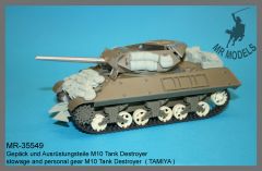 MR-35549   stowage and personal gear M10 Tank Destroyer  ( TAMIYA )