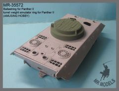 MR-35572  turret weight simulator ring for Panther II          (AMUSING HOBBY)