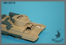 MR-35579  Geschützrohr 40mm (2Pdr.) und BESA MG für Valentine      (TAMIYA)