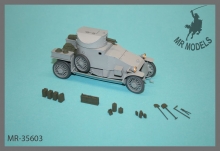 MR-35603   stowage and gear Lanchester Armoured Car WW1                     (COPPER STATE MODELS)