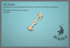 MR-35605  front axle with steering simulation                (ITALERI)