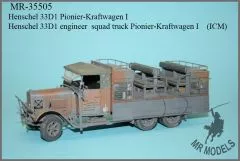 MR-35505 Henschel 33D1 Pionier-Kraftwagen I (ICM)