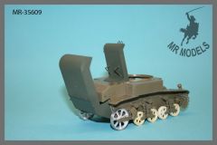 MR-35609   deep wading trunks M3 Stuart Light Tank        (TAMIYA)