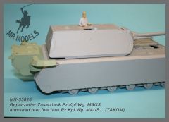 MR-35626  armoured rear fuel tank Pz.Kpf.Wg. MAUS                    (TAKOM)