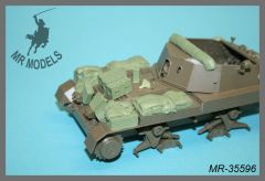 MR-35596  Stowage and personal gear Archer S.P. anti-tank gun      (TAMIYA)