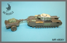 MR-48061 Upgrade and stowage Churchill Mk.VII Crocodile scale 1/48    (TAMIYA)