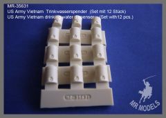 MR-35631  US Army Vietnam drinking water dispenser    (Set with12 pcs.)