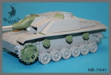 MR-35643 Saukopfblende und Fahrwerksteile Sturmgeschütz III     MBK / DAS WERK 2in1 kit