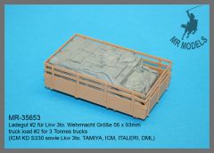 MR-35653  truck load #2 for 3 Tonnes trucks       (ICM KD S330 sowie Lkw 3to. TAMIYA, ICM, ITALERI, DML)