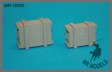 MR-16055  ammunition boxes, small, Wehrmacht, universal type   (2 pieces)