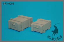 MR-16055  ammunition boxes, small, Wehrmacht, universal type   (2 pieces)