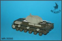 MR-35593 KV-1 Turm vereinfachter Typ, Modell 1941 LKZ Prod.  (TAMIYA new kit )