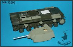 MR-35593 KV-1 Turm vereinfachter Typ, Modell 1941 LKZ Prod.  (TAMIYA new kit )