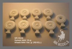 MR - 35256  Wheels MAN 10to. gl. [for REVELL]