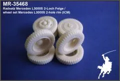 MR-35468 wheel set Mercedes L3000S 2-hole rim (ICM)